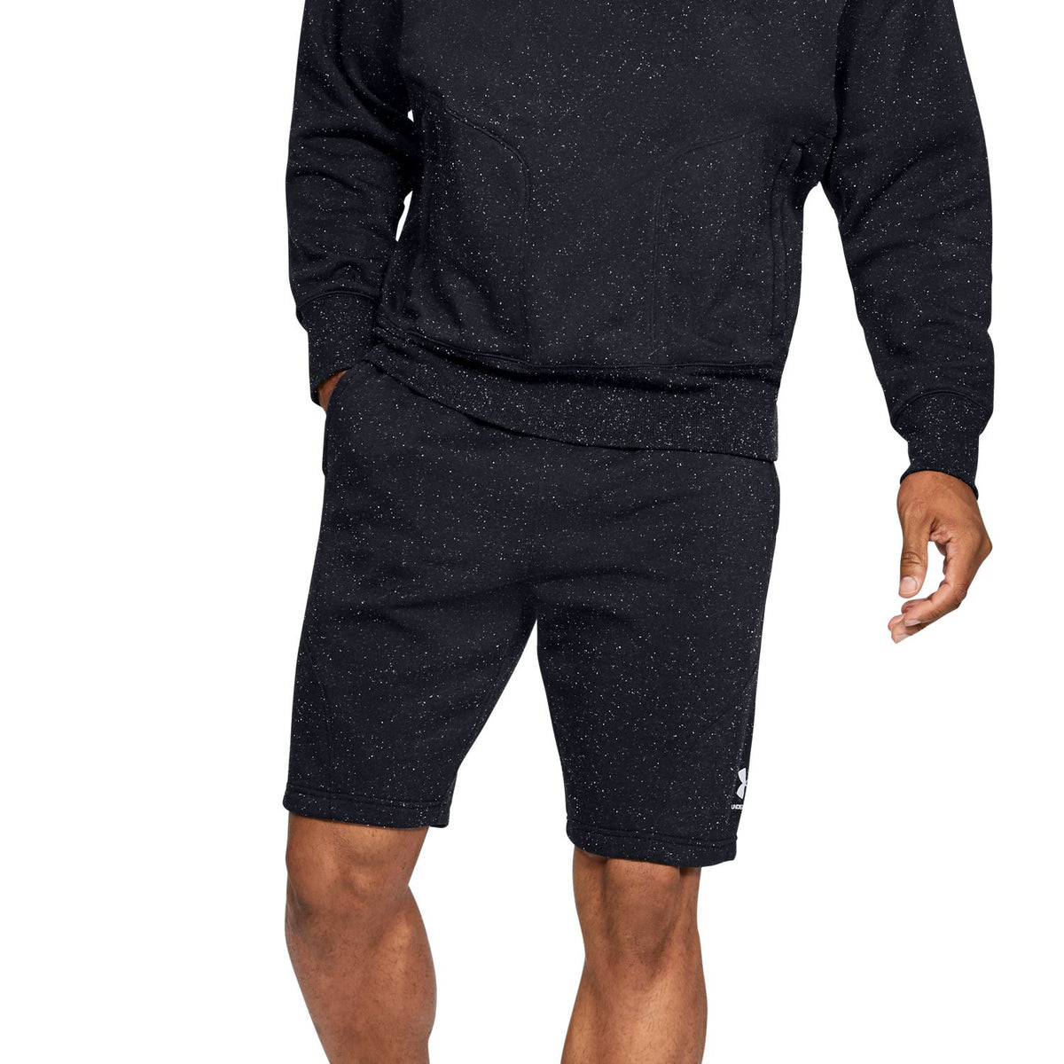 Shorts UA Speckled Fleece para Hombre