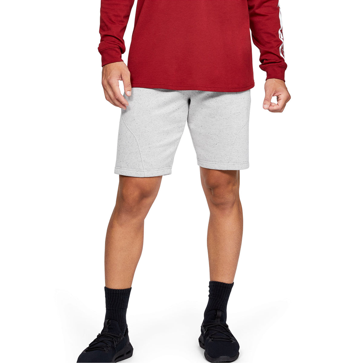 Shorts UA Speckled Fleece para Hombre