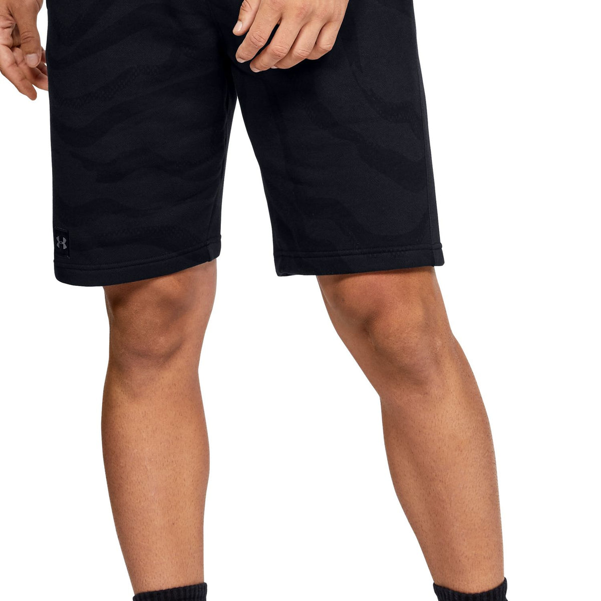 Shorts UA Speckled Fleece Printed para Hombre