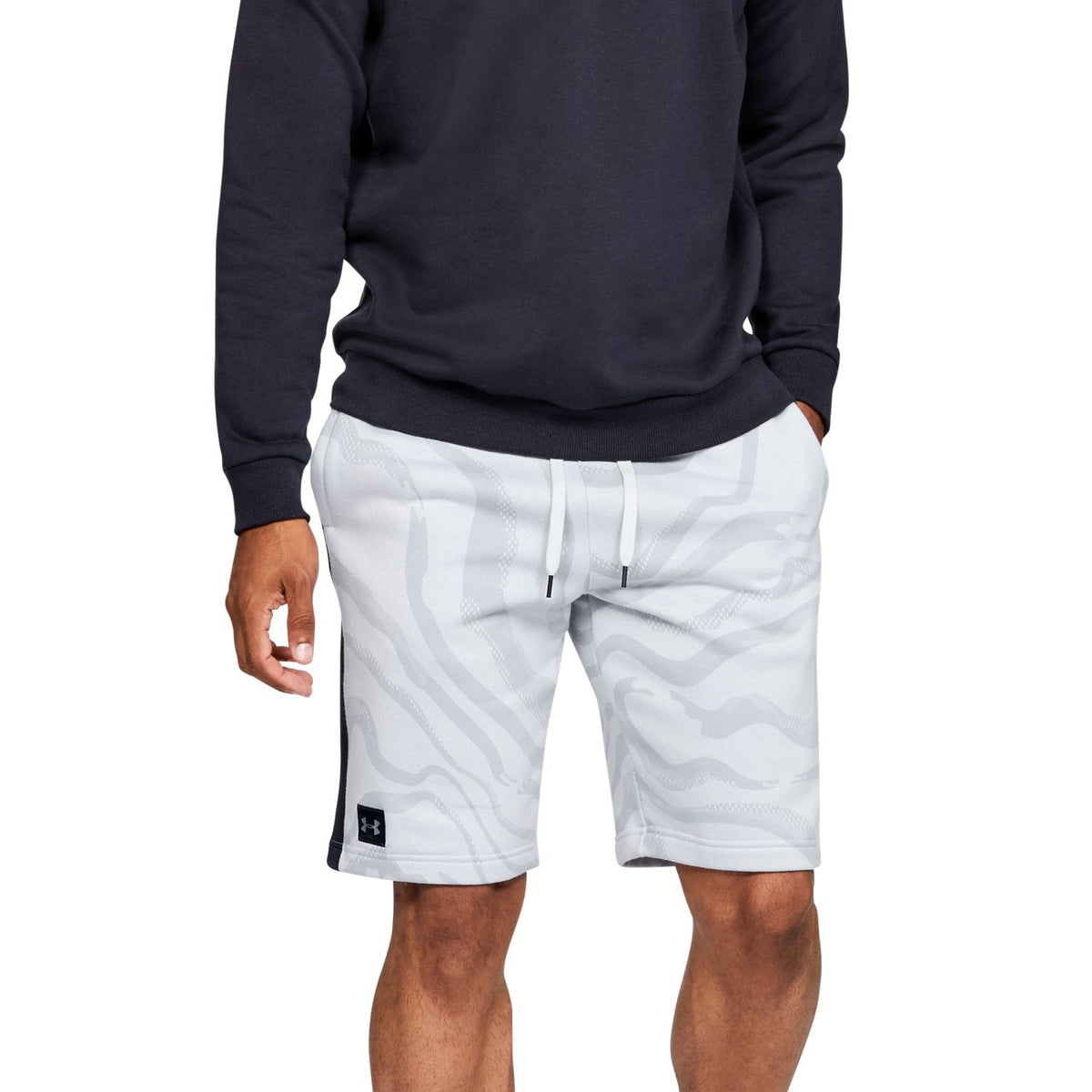Shorts UA Speckled Fleece Printed para Hombre