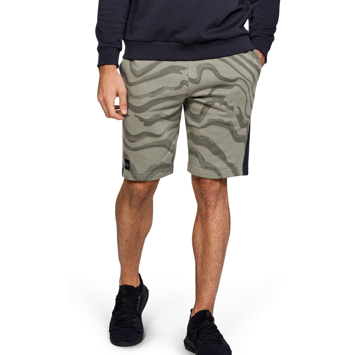 Shorts UA Speckled Fleece Printed para Hombre