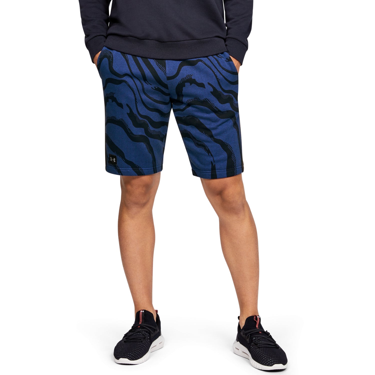 Shorts UA Speckled Fleece Printed para Hombre