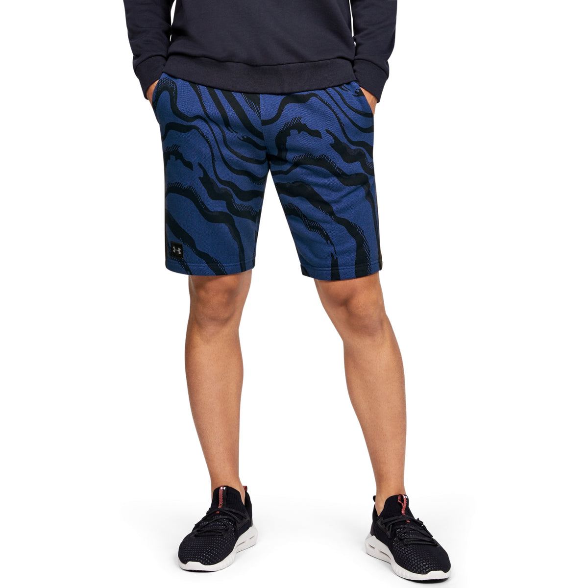 Shorts UA Speckled Fleece Printed para Hombre