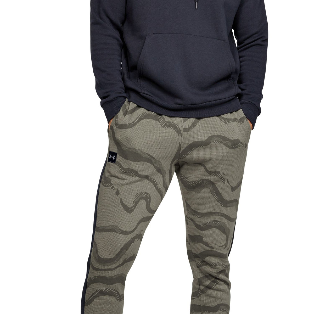 Pantalones UA Rival Fleece Printed para Hombre