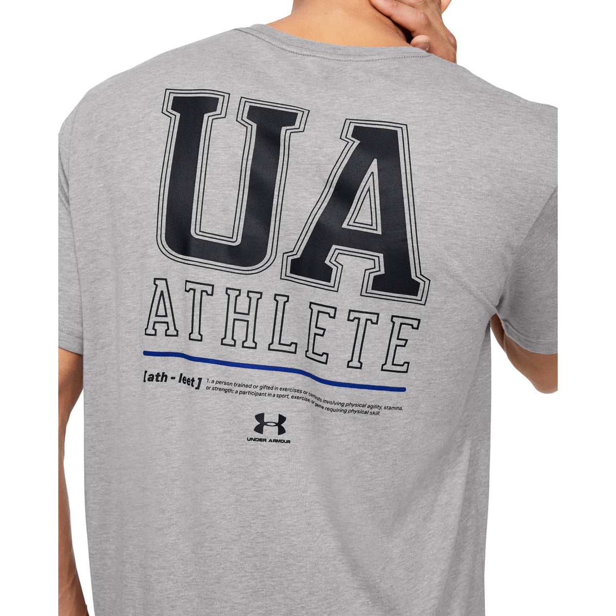 Polera Manga Corta UA Vertical Left Chest para Hombre