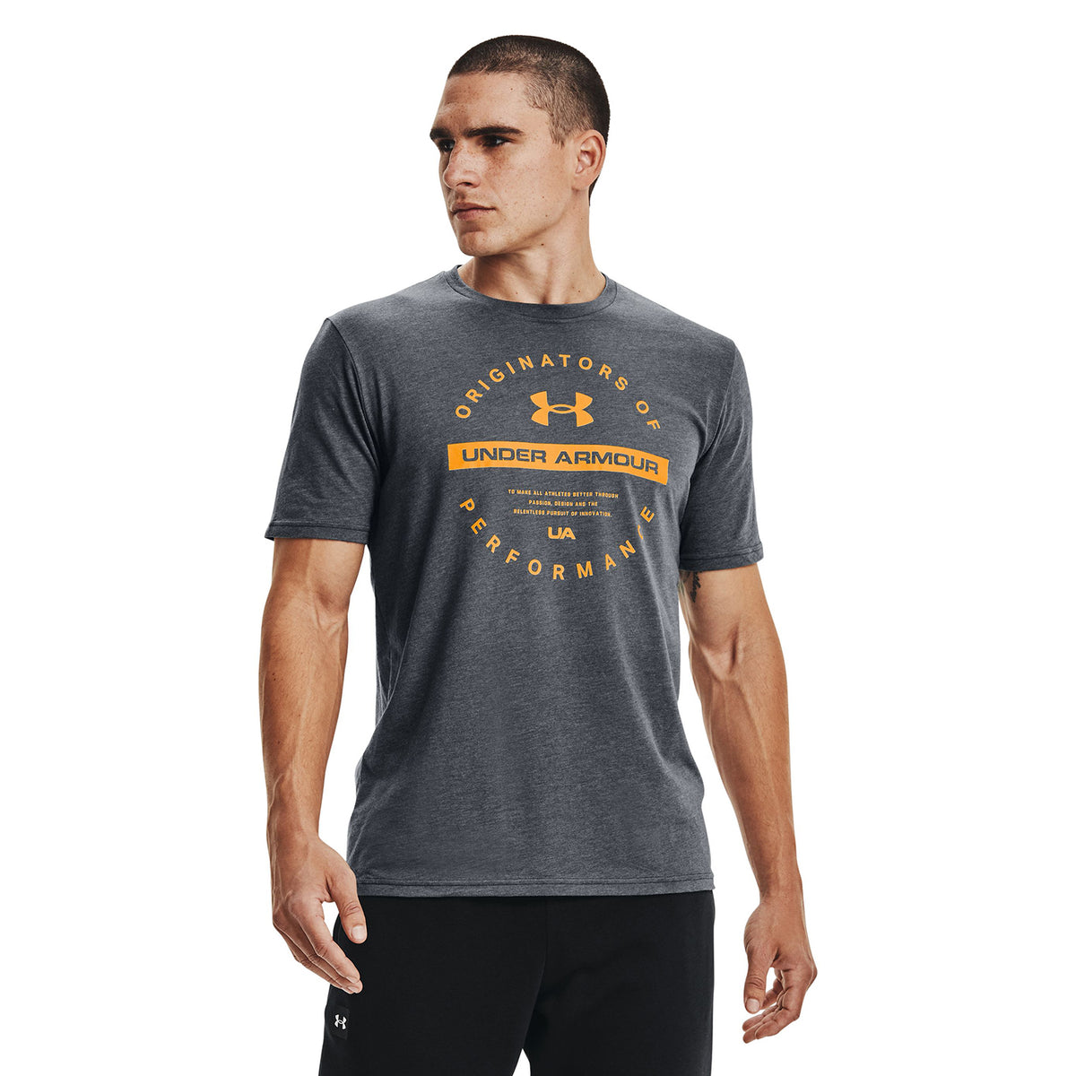 Polera Manga Corta Ua Perf. Origin Circ para Hombre