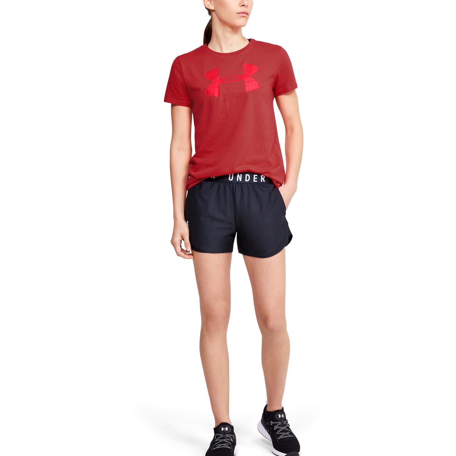 Polera Manga Corta UA Graphic para Mujer