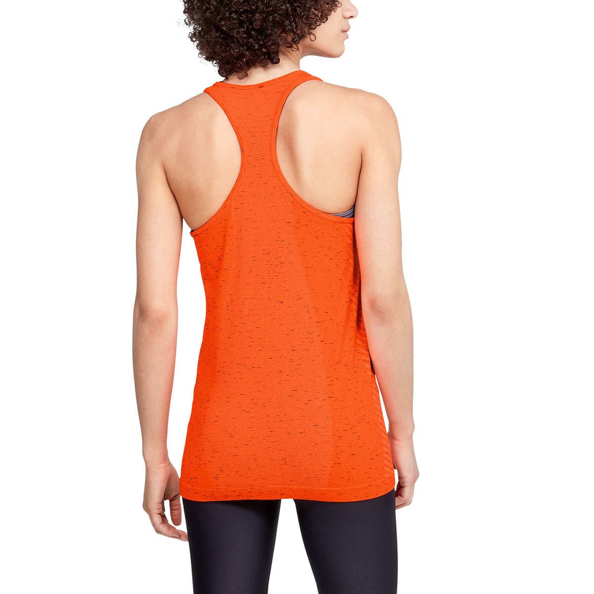 Polera sin Mangas UA Seamless Melange para Mujer