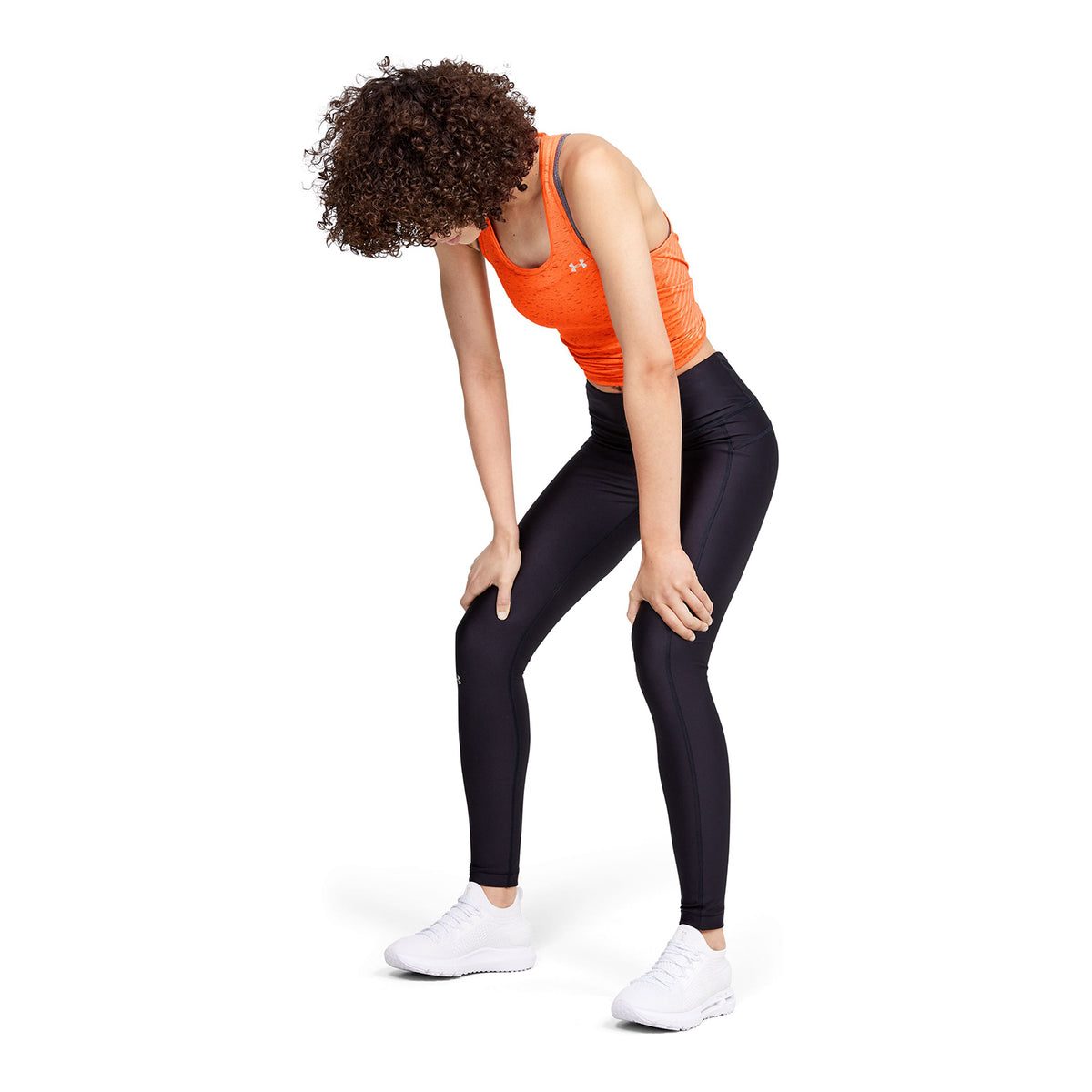 Polera sin Mangas UA Seamless Melange para Mujer