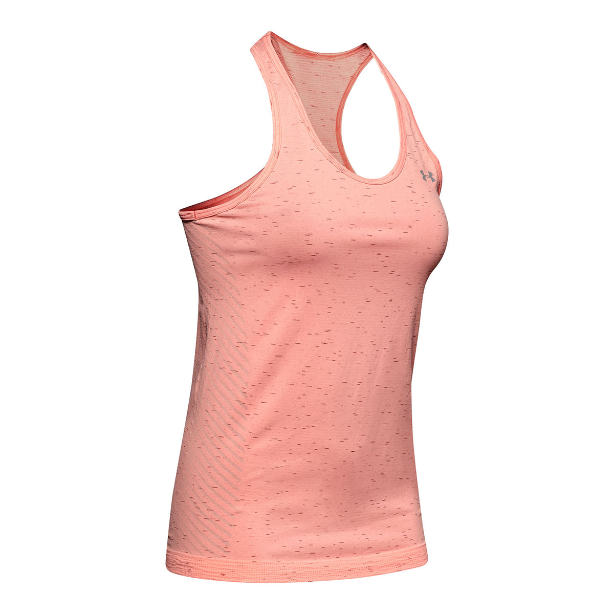 Polera sin Mangas UA Seamless Melange para Mujer