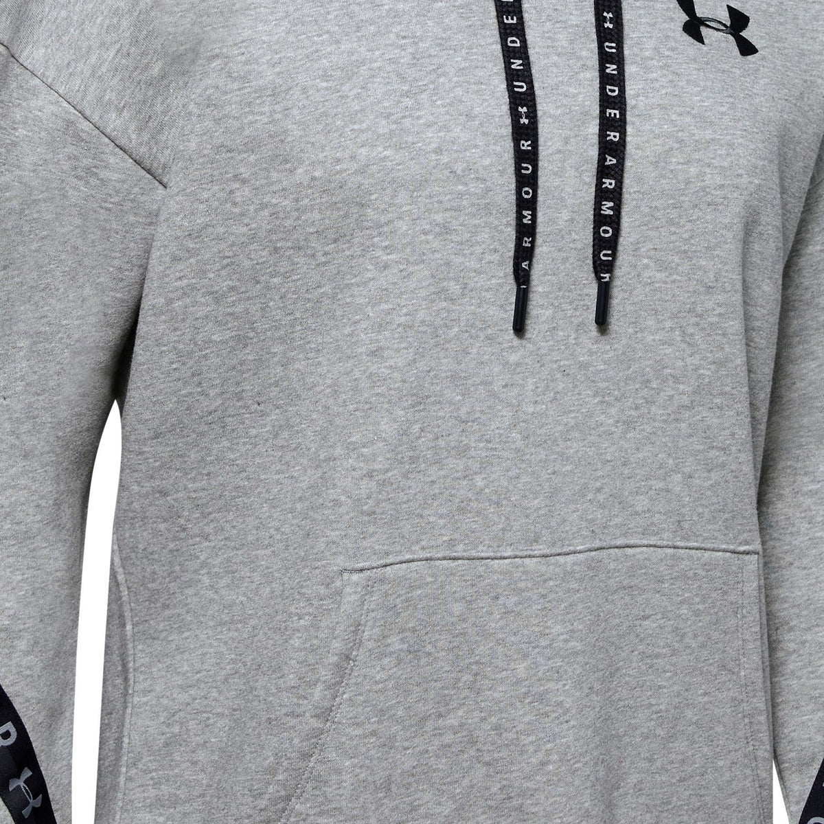 Polerón con Gorro UA Taped Fleece para Mujer