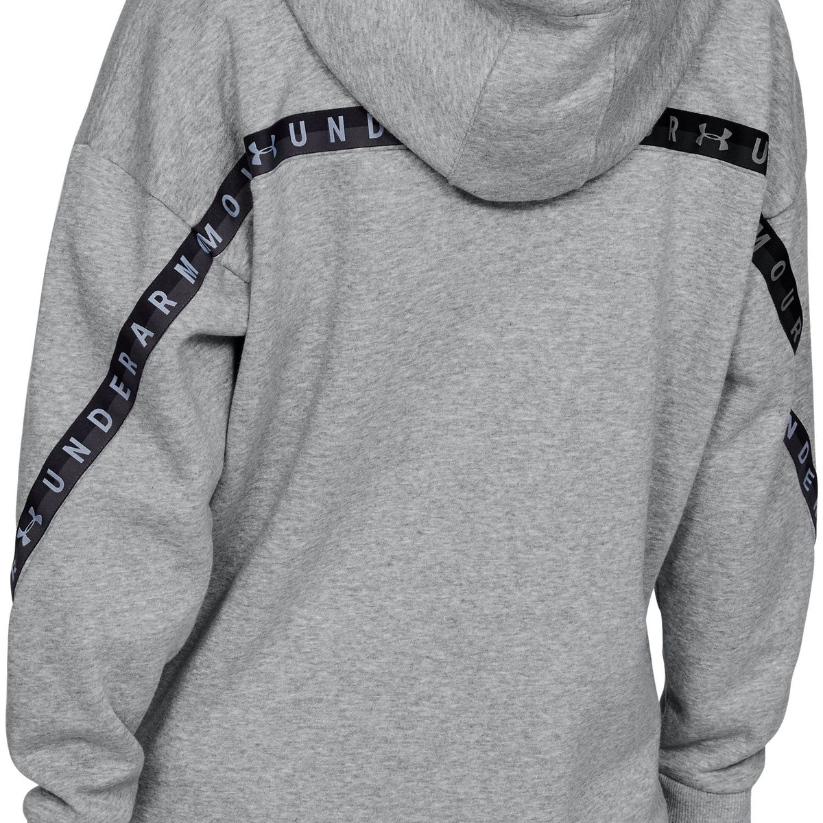 Polerón con Gorro UA Taped Fleece para Mujer