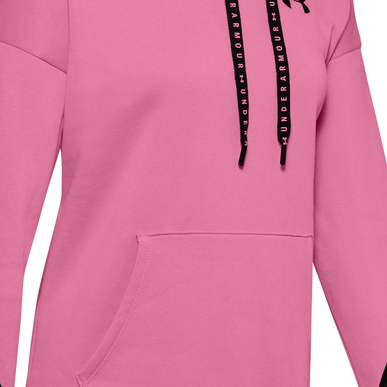 Polerón con Gorro UA Taped Fleece para Mujer