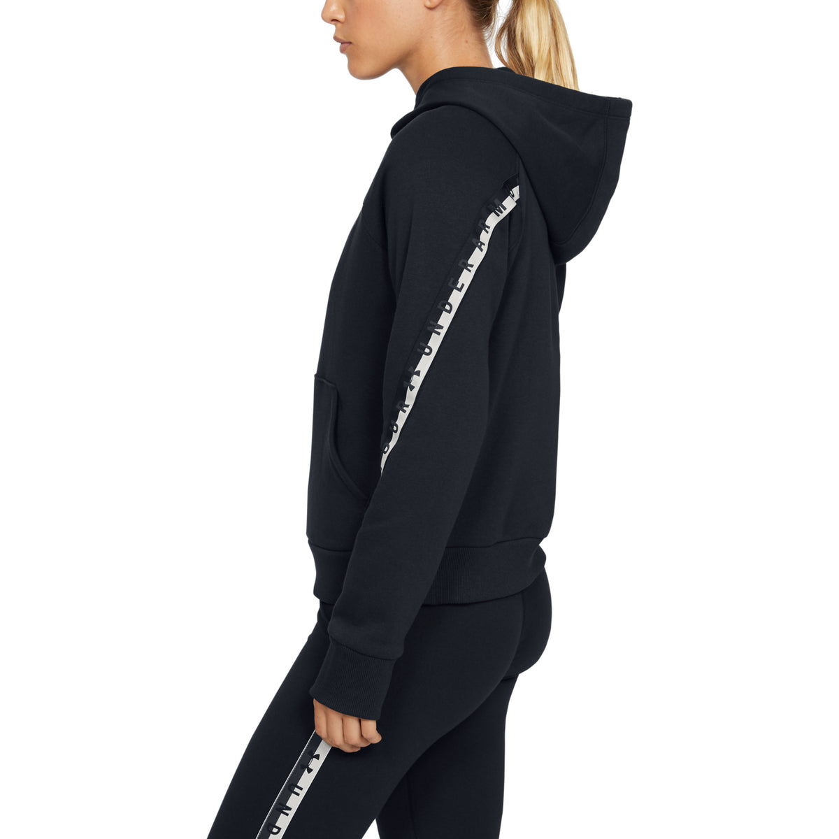 Polerón UA Taped Fleece Full Zip para Mujer