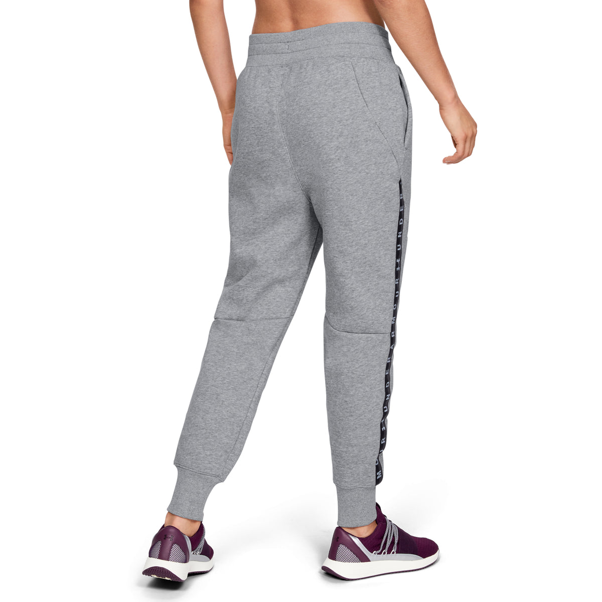 Pantalones UA Fleece Taped Wordmark para Mujer