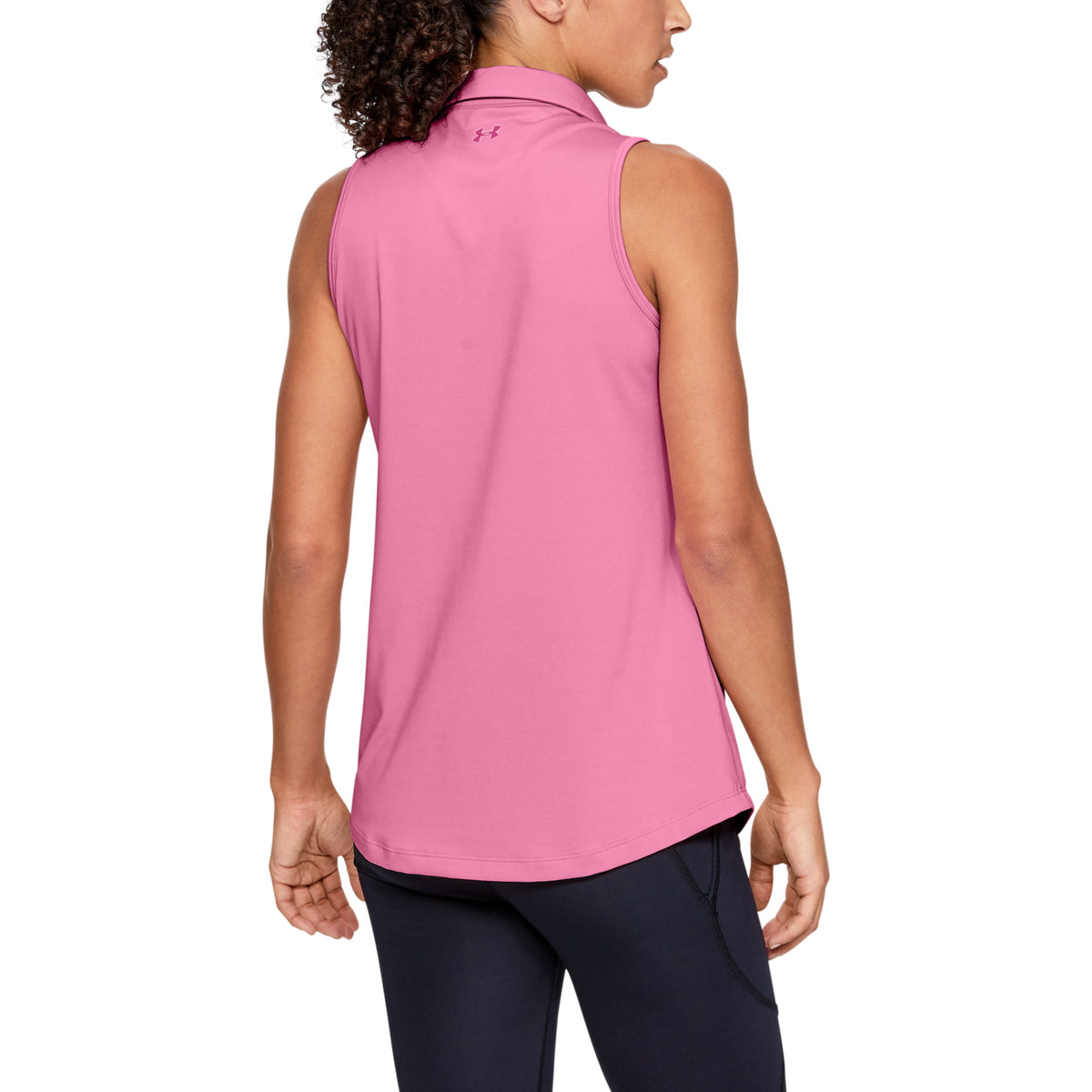 Polera polo sin mangas UA Zinger para Mujer