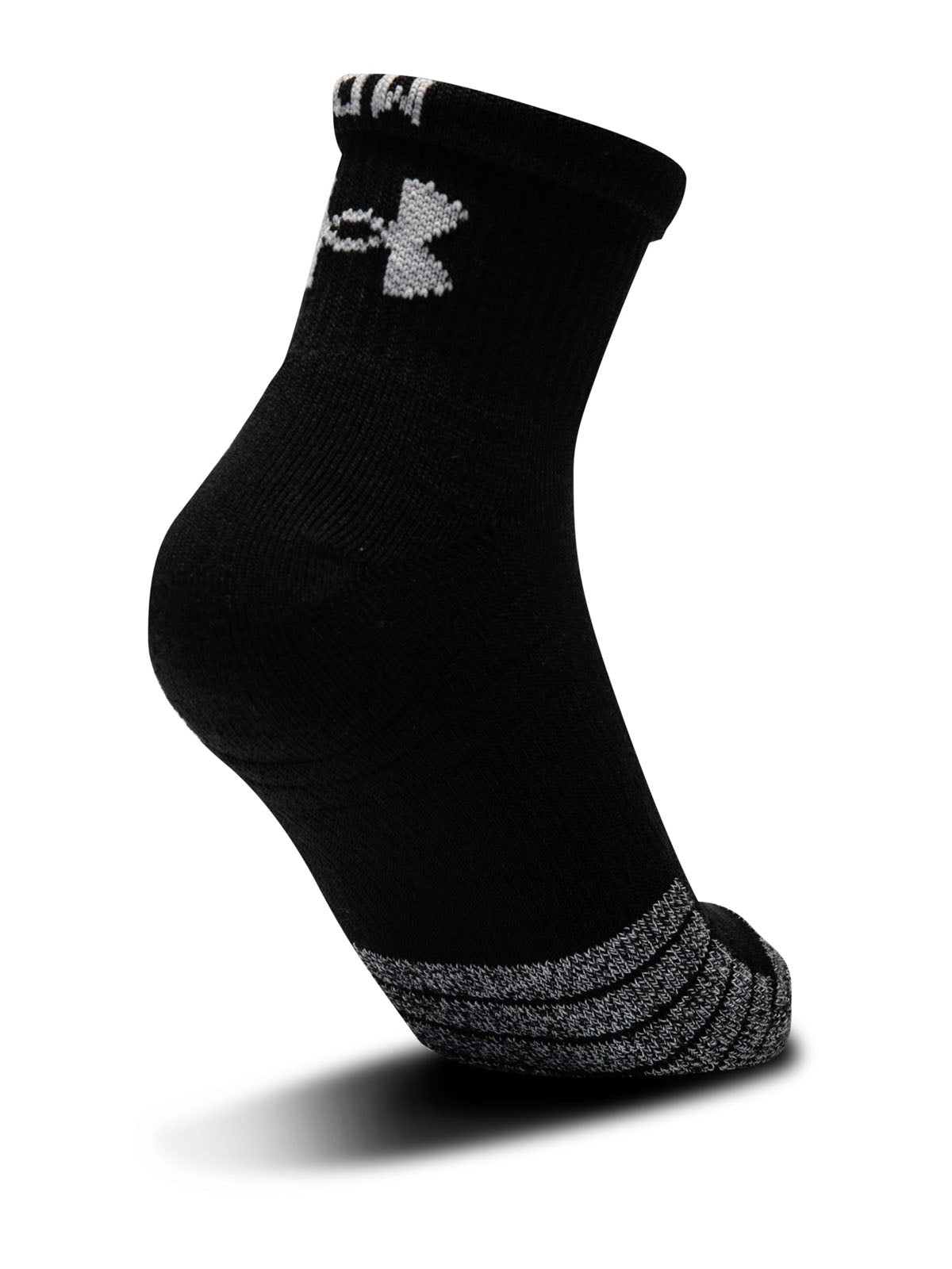 Paquete de Tres Pares de Calcetines HeatGear® Quarter para Hombre