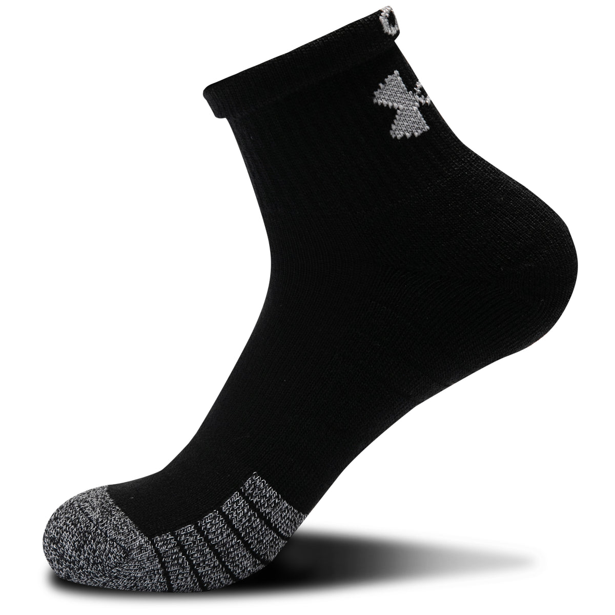 Paquete de Tres Pares de Calcetines HeatGear® Quarter para Hombre
