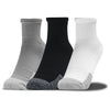 Paquete de Tres Pares de Calcetines HeatGear® Quarter para Hombre