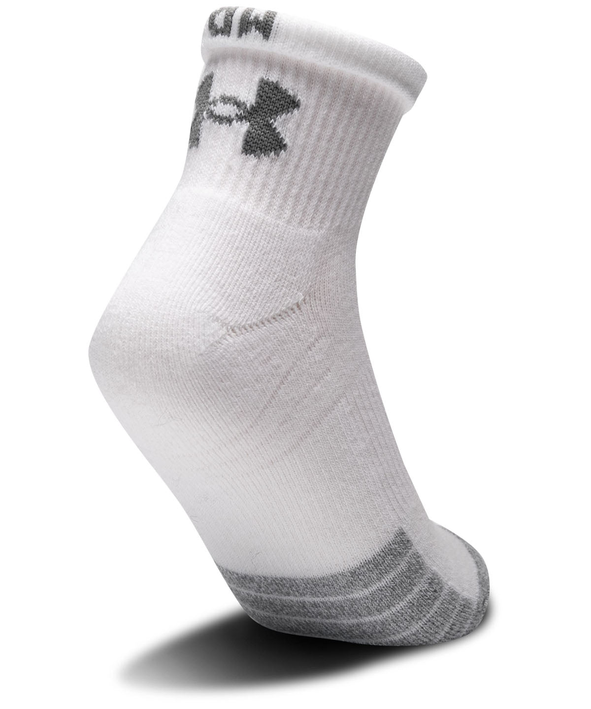 Paquete de Tres Pares de Calcetines HeatGear® Quarter para Hombre