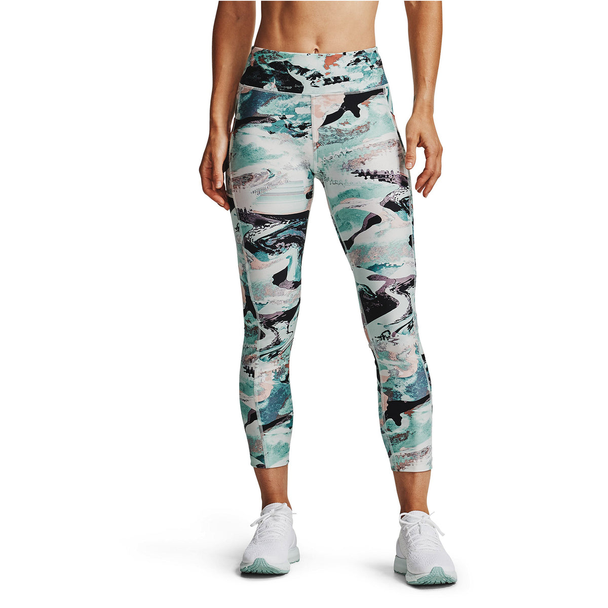 Pescadores HeatGear® Armour Printed Ankle para Mujer