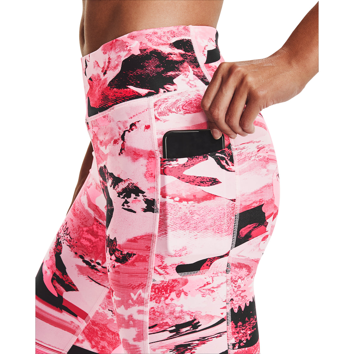 Pescadores HeatGear® Armour Printed Ankle para Mujer