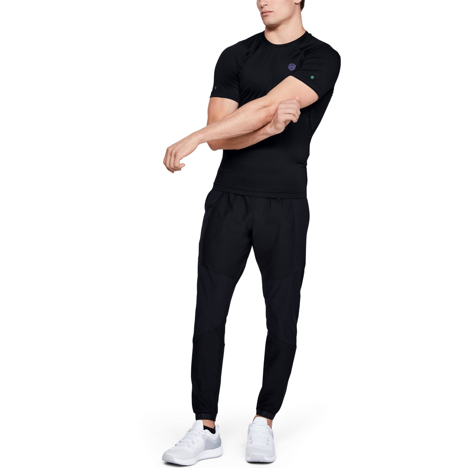 Polera Manga Corta UA RUSH™ HeatGear® Compression para Hombre