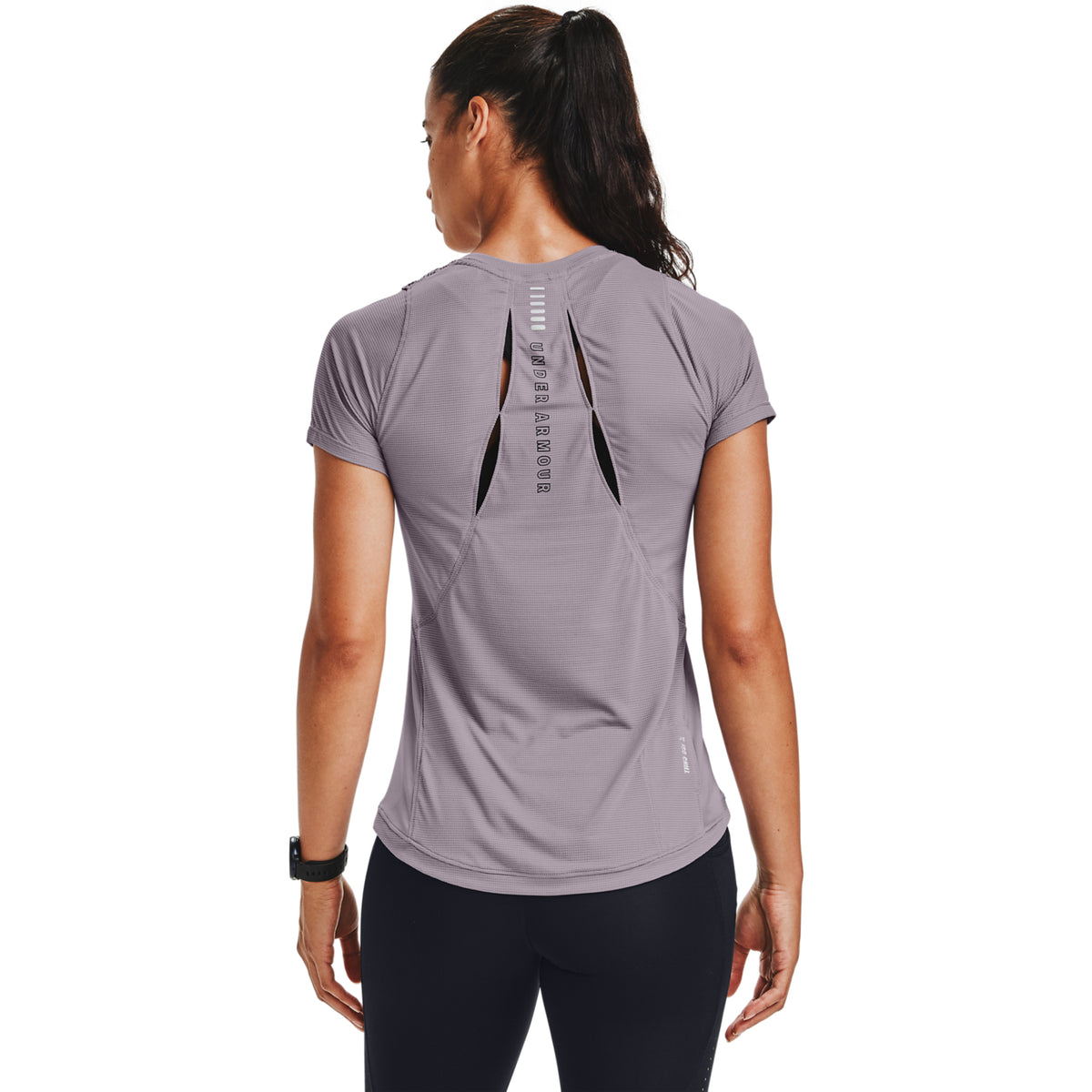 Polera Manga Corta UA Qualifier Iso-Chill para Mujer