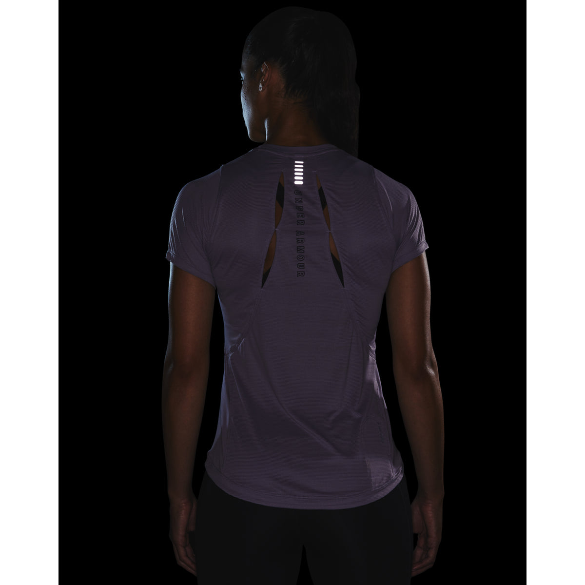 Polera Manga Corta UA Qualifier Iso-Chill para Mujer