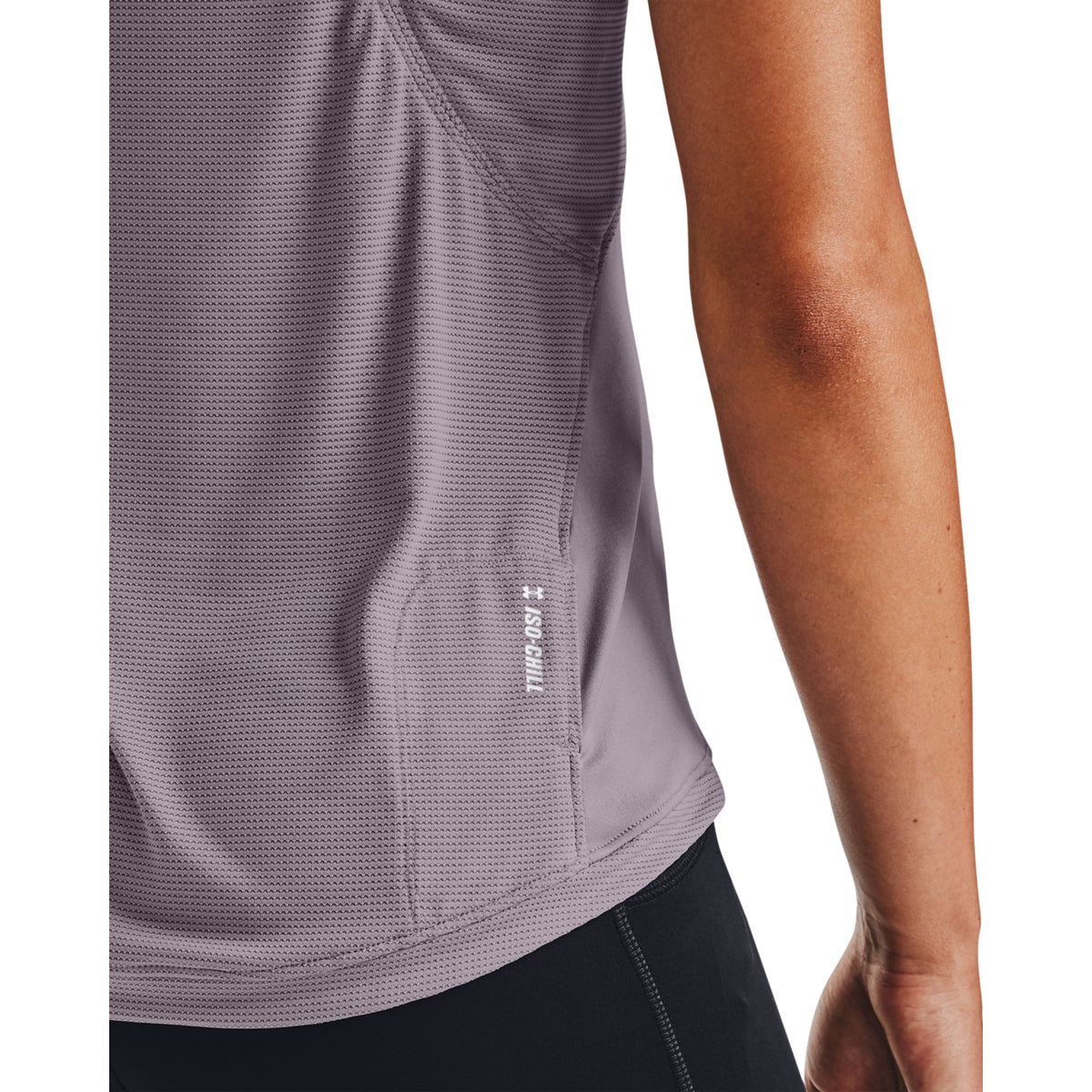 Polera Manga Corta UA Qualifier Iso-Chill para Mujer