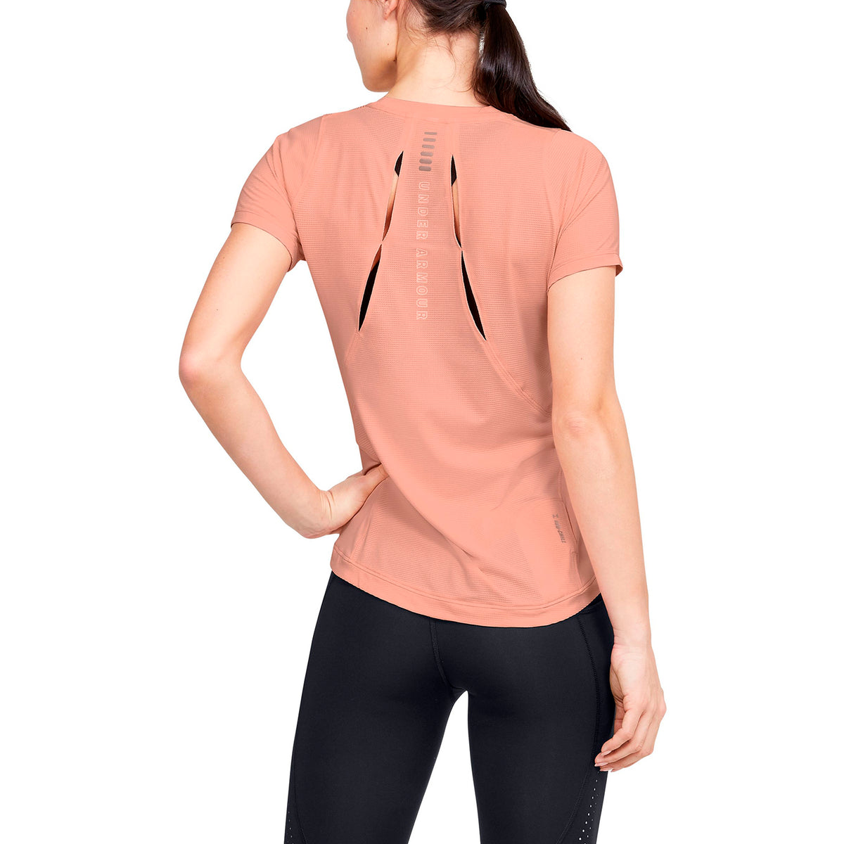 Polera Manga Corta UA Qualifier Iso-Chill para Mujer