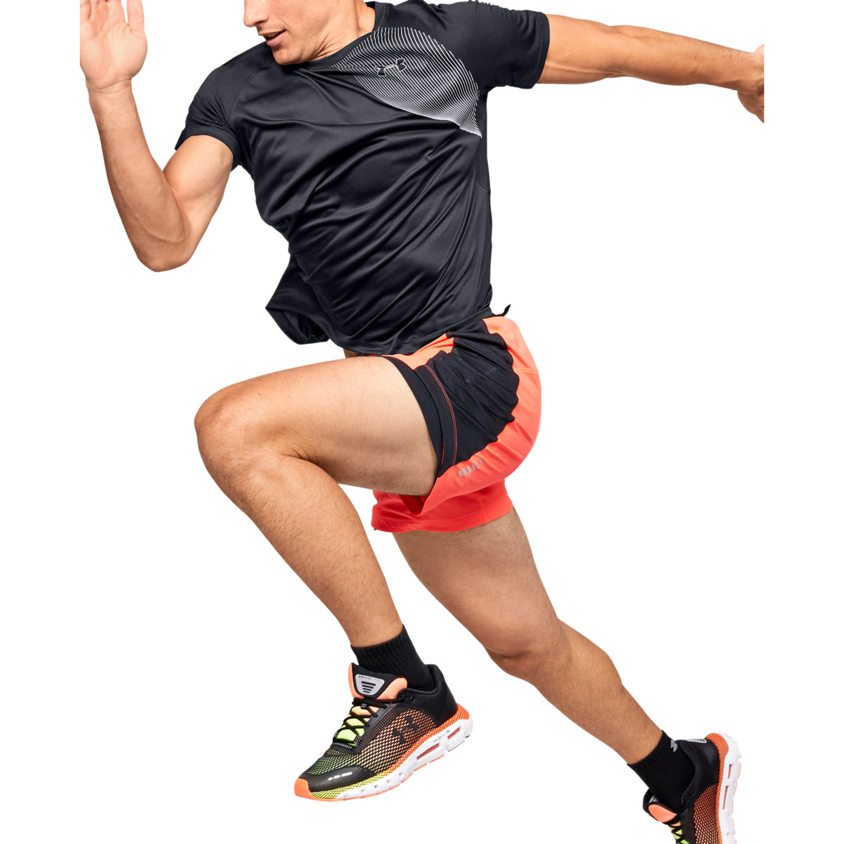 Polera Manga Corta UA Qualifier Iso-Chill Run para Hombre