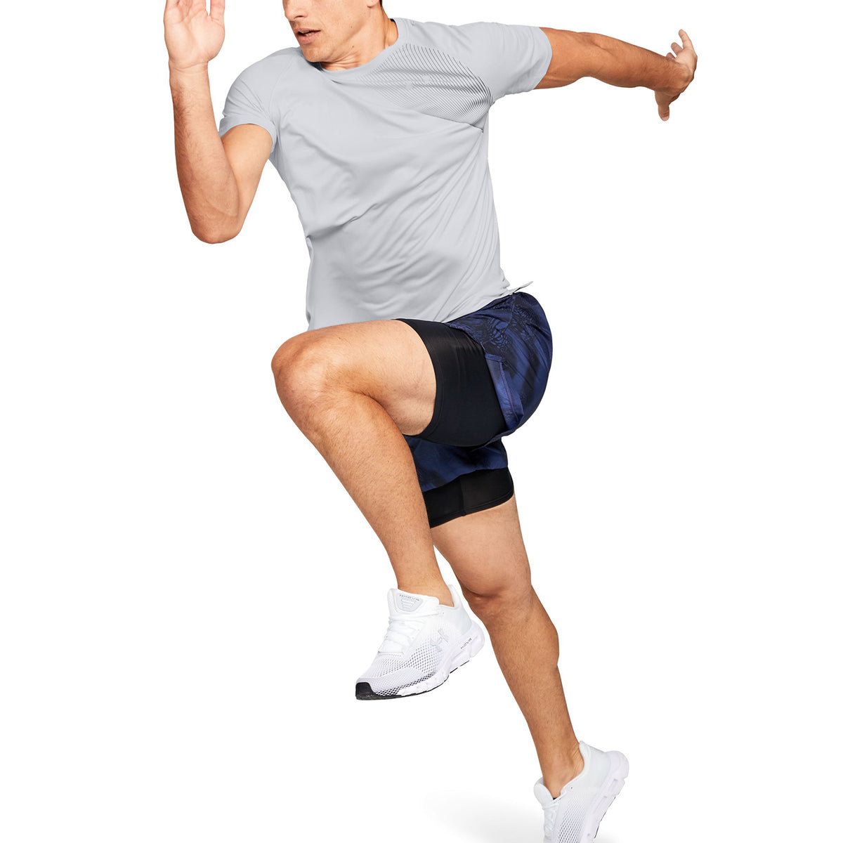 Polera Manga Corta UA Qualifier Iso-Chill Run para Hombre