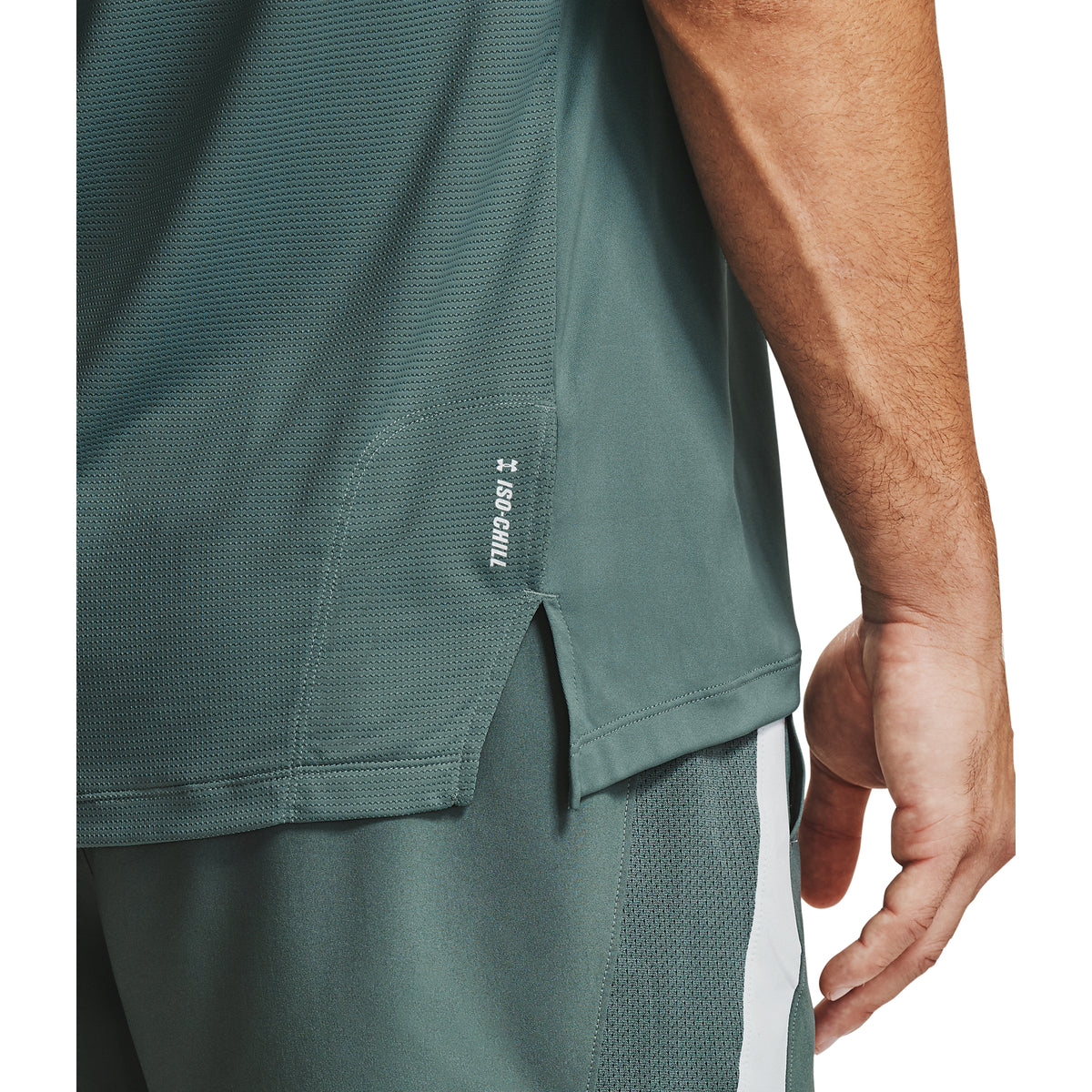 Polera Manga Corta UA Qualifier Iso-Chill Run para Hombre