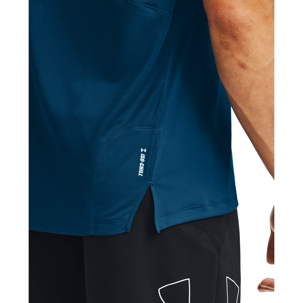 Polera Manga Corta UA Qualifier Iso-Chill Run para Hombre