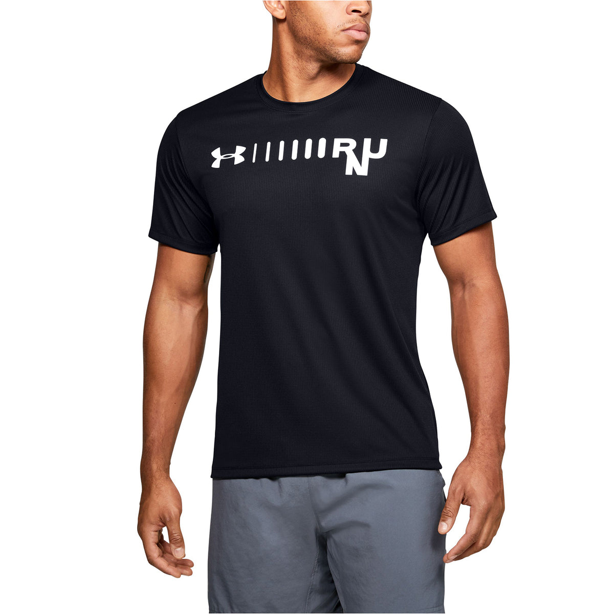 Polera Manga Corta UA Speed Stride Graphic para Hombre