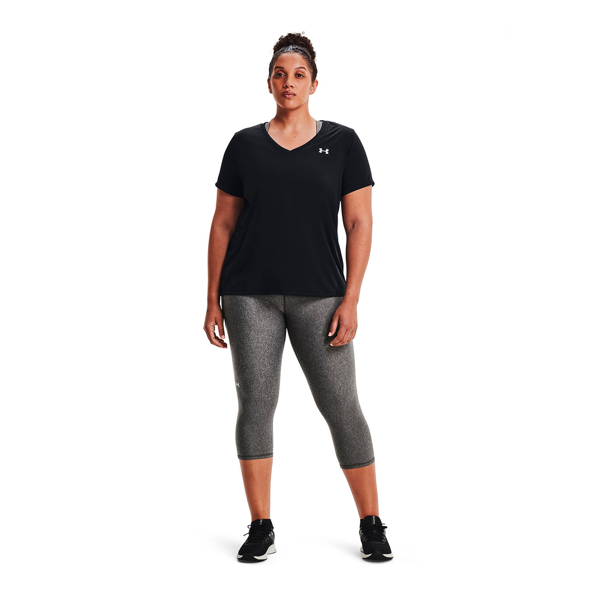 Polera cuello en V UA Tech™ para mujer