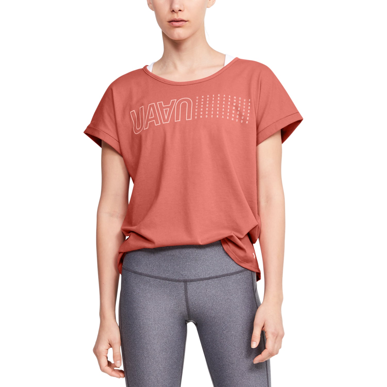 Polera Manga Corta UA Graphic para Mujer