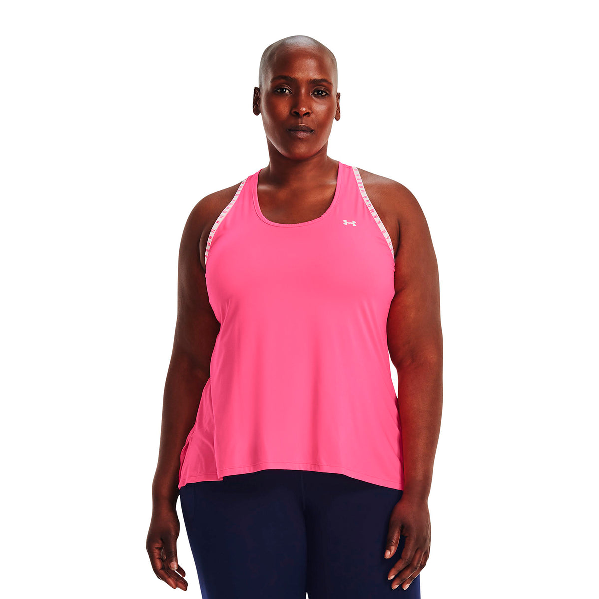 Polera sin mangas UA Knockout para mujer