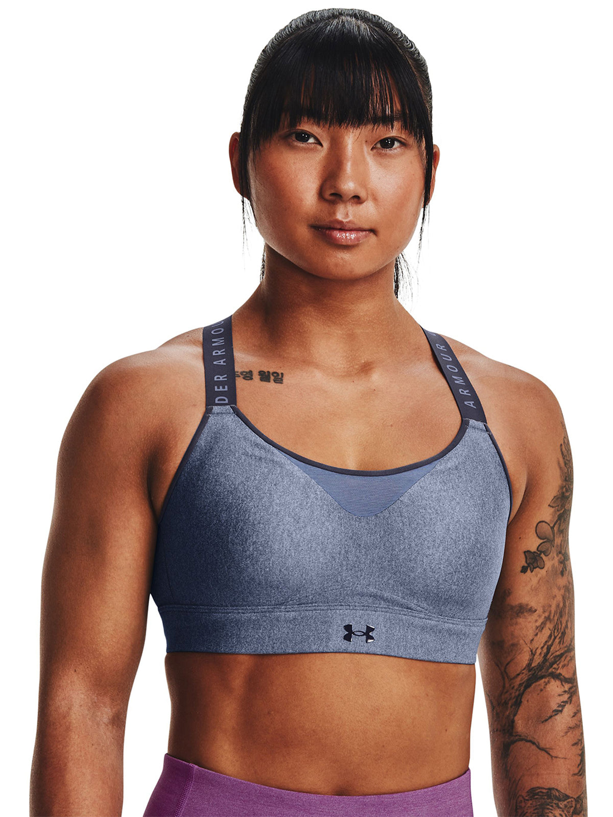 Sostén deportivo UA Infinity High Heather para mujer