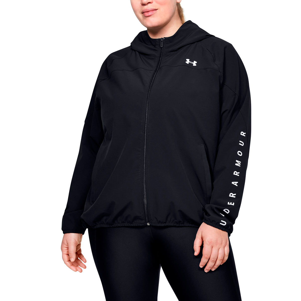 Polerón Woven Hooded Jacket& para Mujer