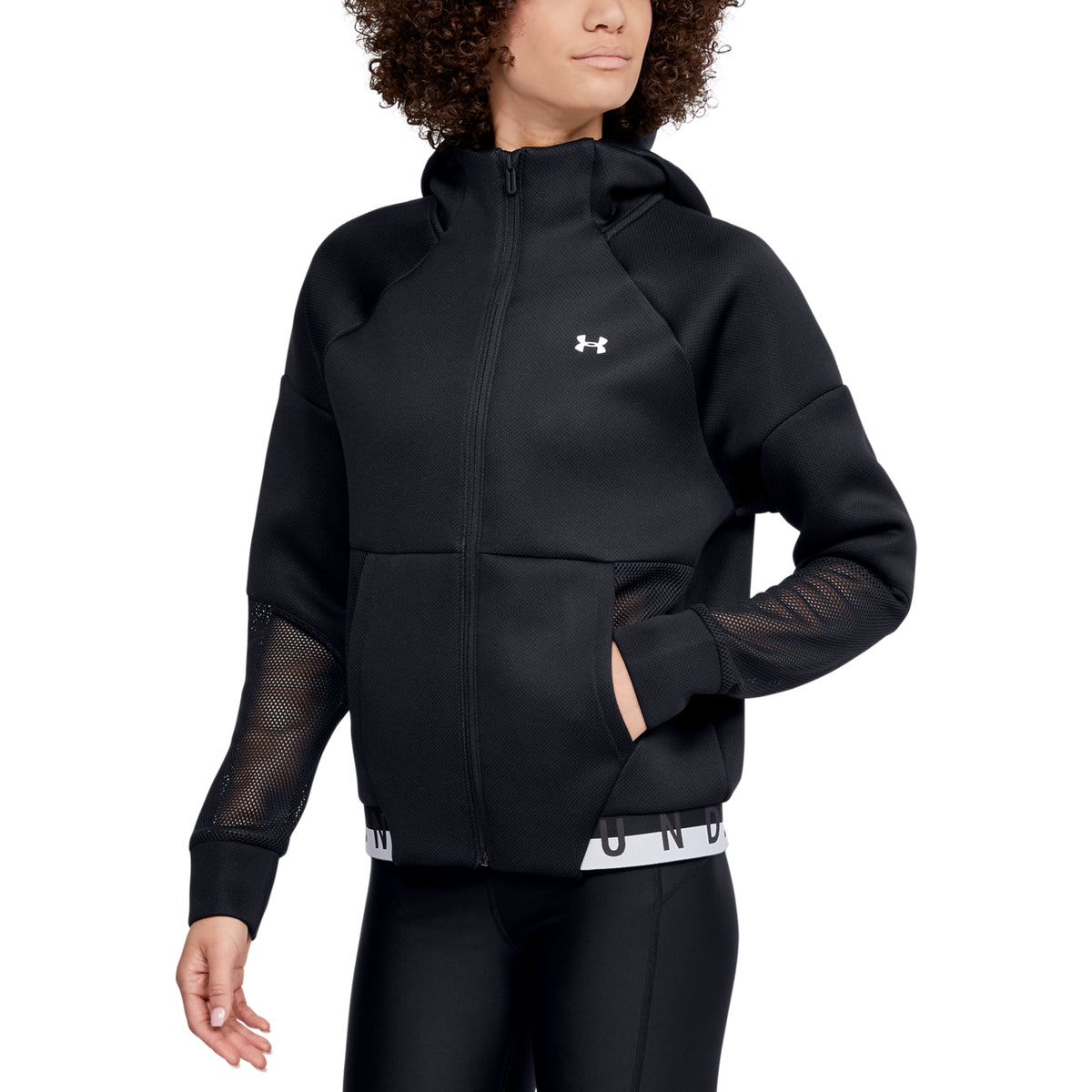 Polerón UA /MOVE Mesh Inset Full Zip para Mujer