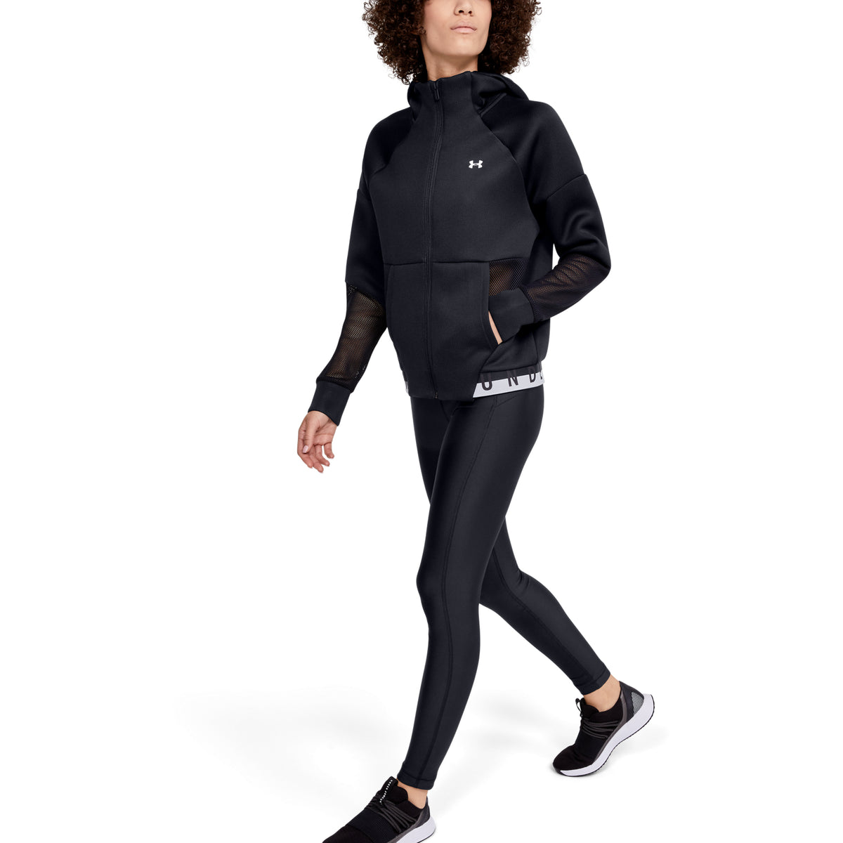 Polerón UA /MOVE Mesh Inset Full Zip para Mujer