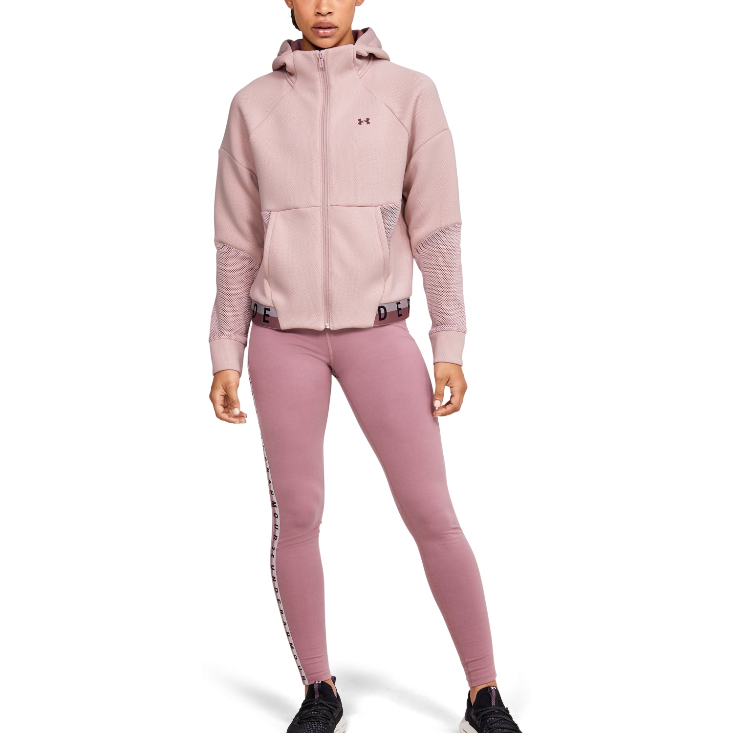 Polerón UA /MOVE Mesh Inset Full Zip para Mujer