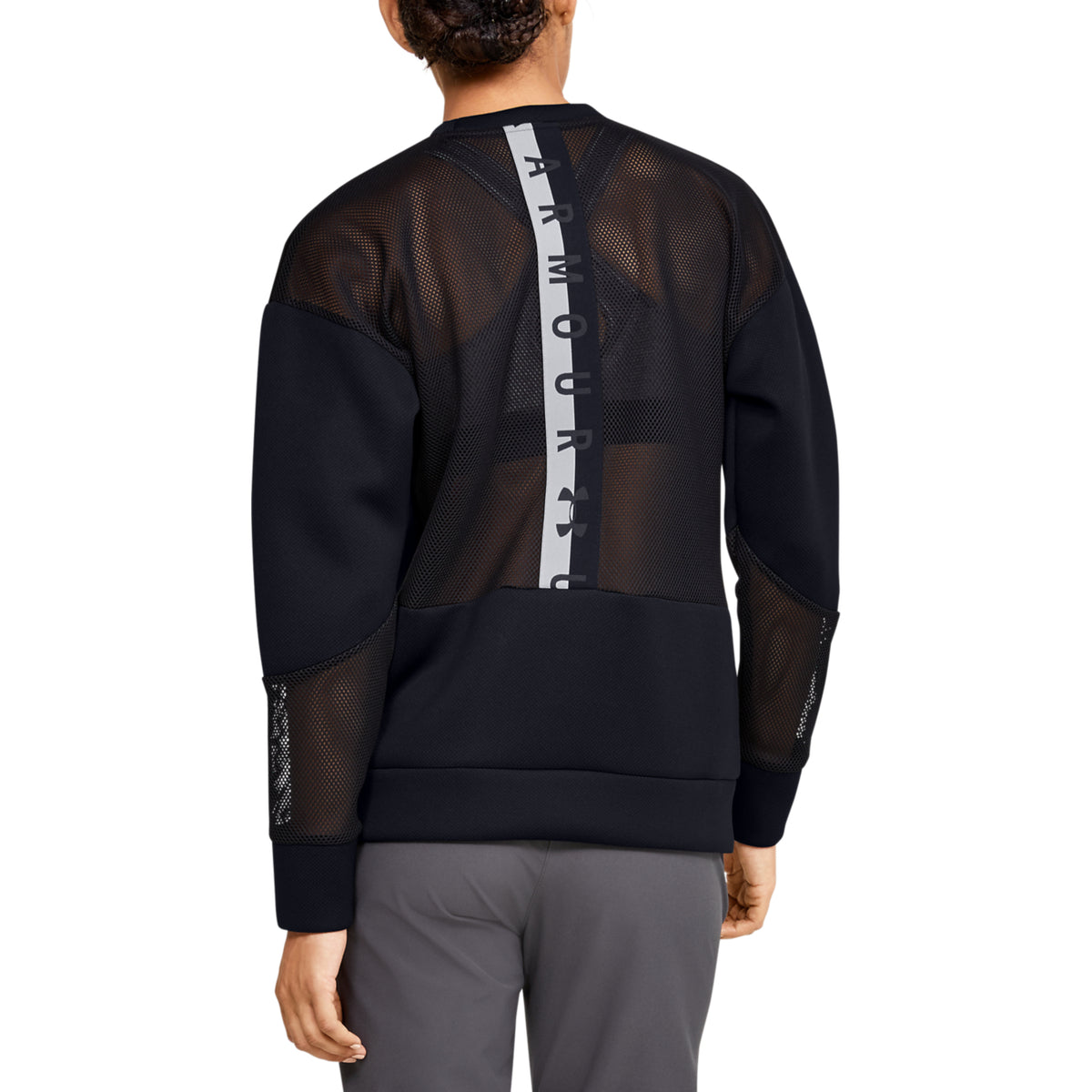 Polerón UA /MOVE Mesh Inset Crew para Mujer