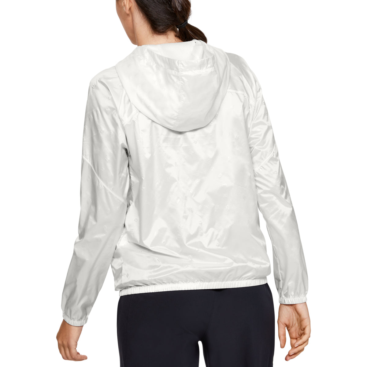 Polerón UA Woven Translucent Full Zip para Mujer