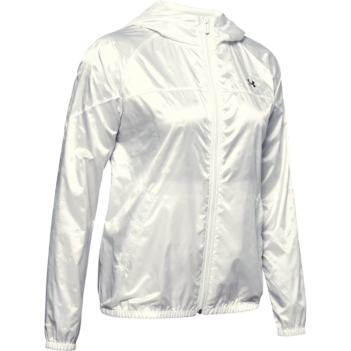 Polerón UA Woven Translucent Full Zip para Mujer