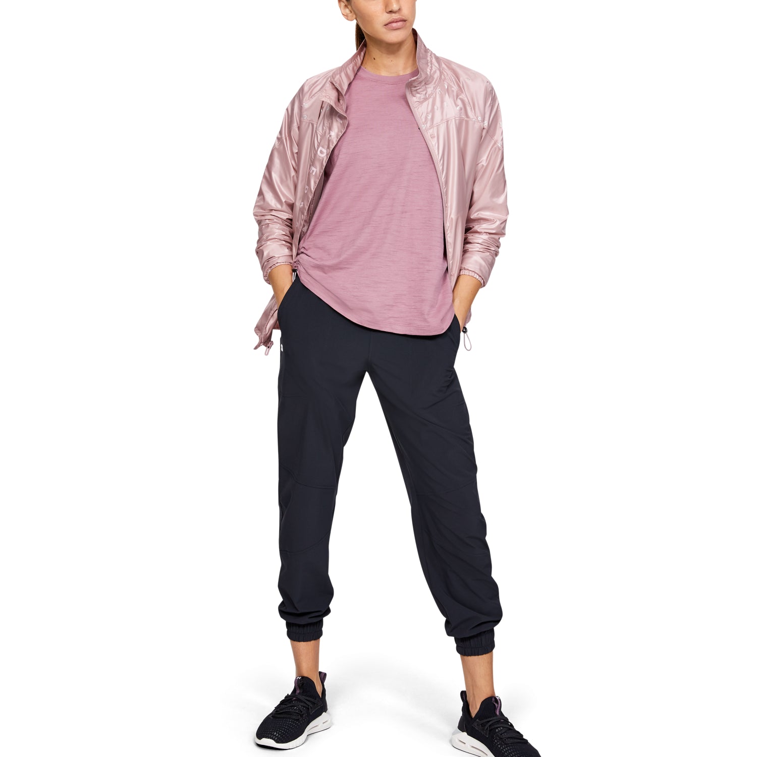 Chaqueta UA Recover Woven Iridescent Full Zip para Mujer