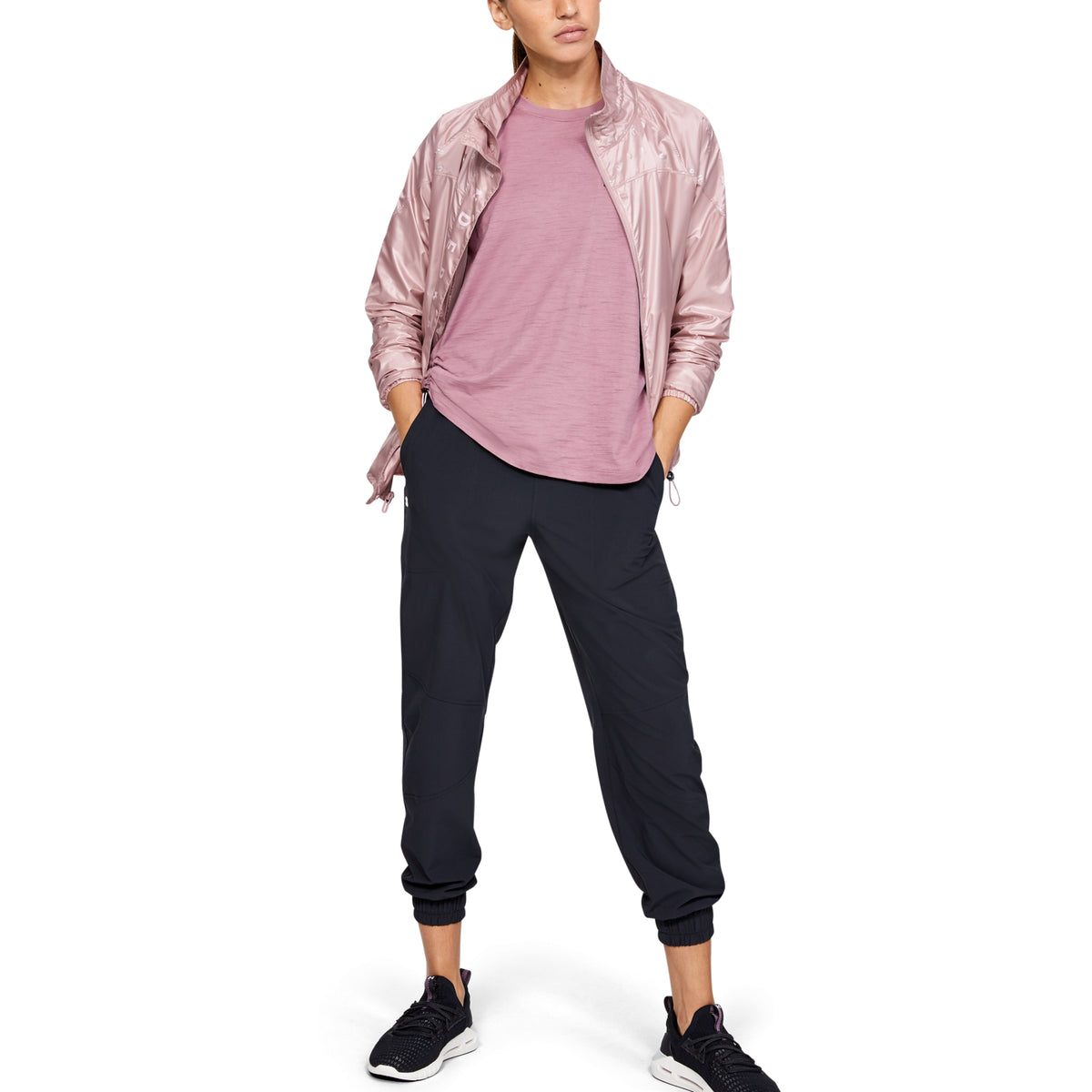 Chaqueta UA Recover Woven Iridescent Full Zip para Mujer