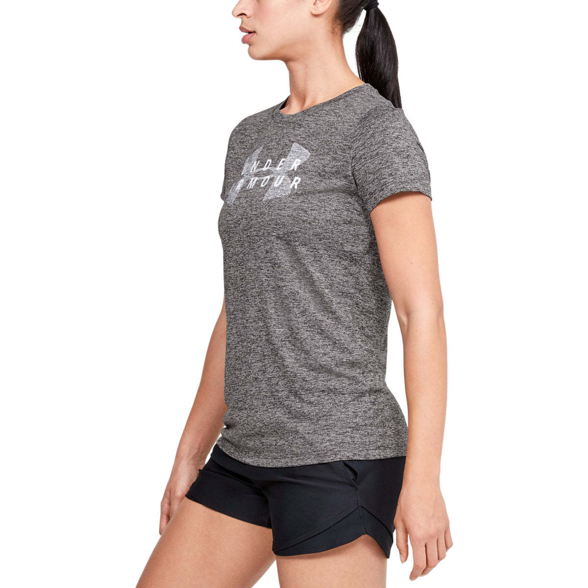 Polera Manga Corta UA Velocity Graphic para Mujer